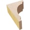 Ekena Millwork 2"W x 4"D x 6"H Classic Hughes Rough Cedar Woodgrain TimberThane Corbel, Primed Tan CORUR02X04X06HUGRCPR - alternate 2